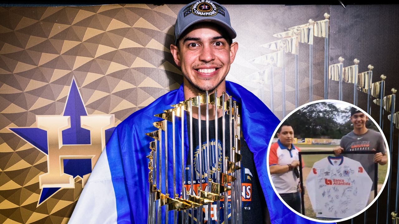 Olimpia se manda tremendo gesto para Mauricio Dubón, primer hondureño campeón de la Serie Mundial