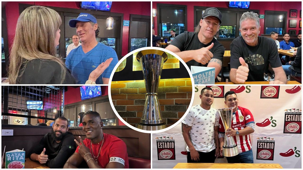Olimpia presentó su trofeo de Liga Concacaf a su afición en una exclusiva cena