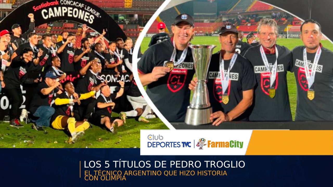 los-titulos-de-pedro-troglio-con-olimpia-tras-ganar-la-liga-de-concacaf-2022