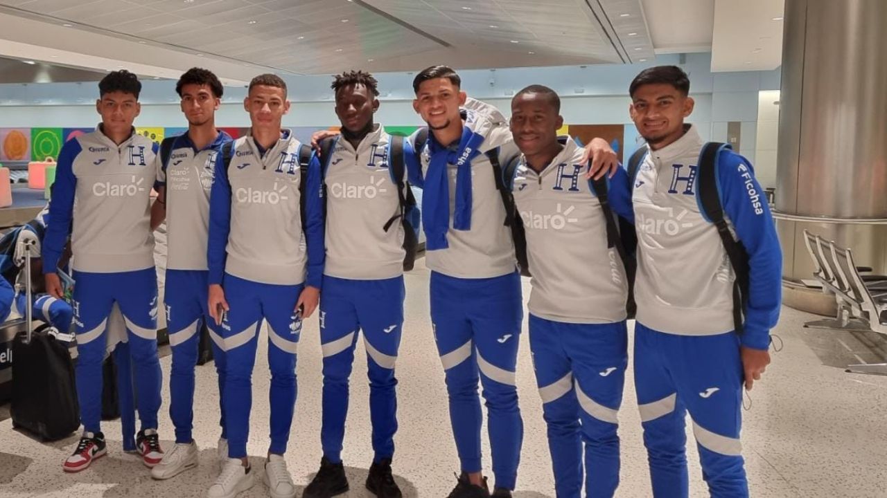 Selección Sub-20 de Honduras recibe inesperada visita en los Estados Unidos