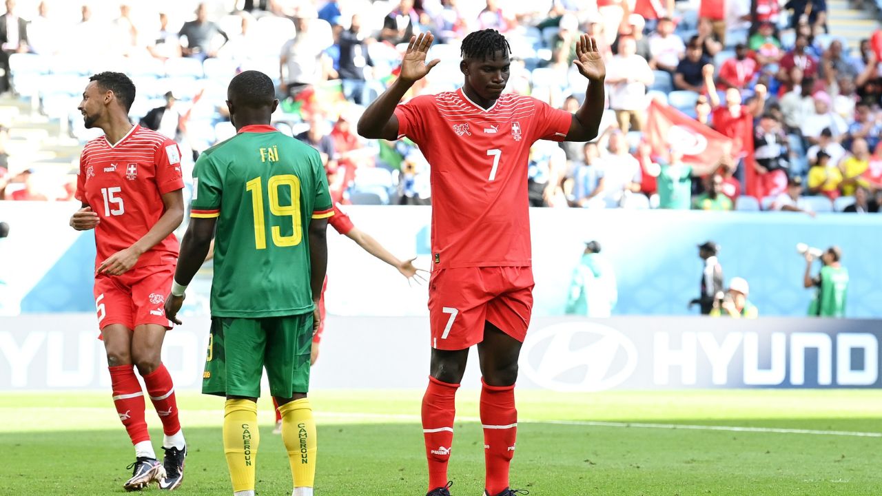 Suiza castiga la ineficacia de Camerún y lo derrota en su debut en Qatar 2022