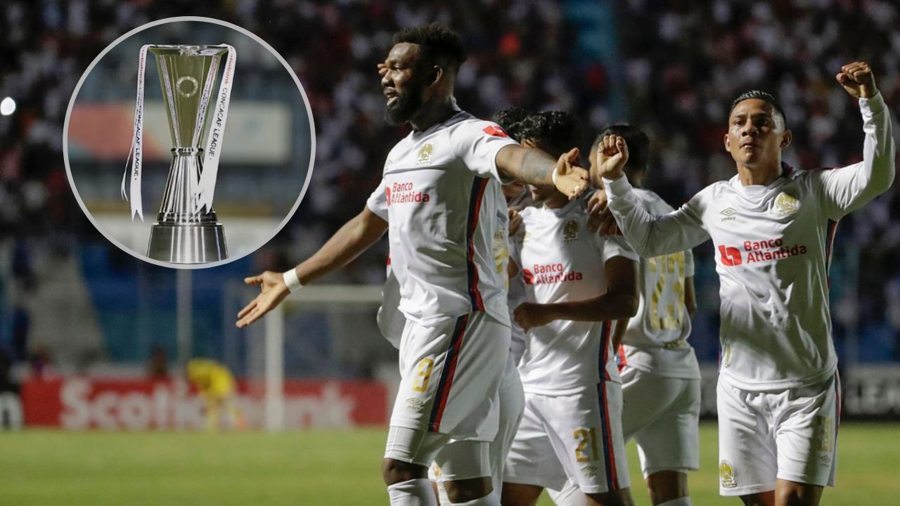 Así es el imponente trofeo de la Liga Concacaf que buscará levantar el Olimpia