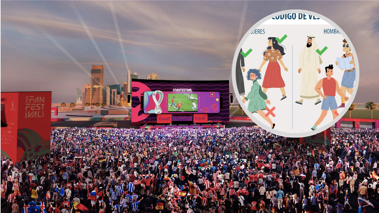 Vestimenta Qatar, esta es la ropa y accesorios permitidos en la sede del Mundial 2022