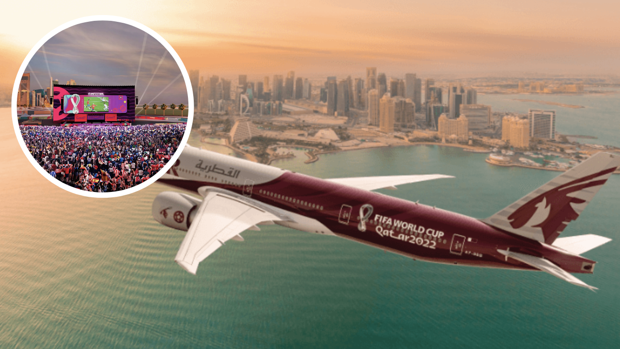 Vuelos a Qatar, ¿cuál es la ruta más rápida para presenciar la Copa del Mundo 2022?