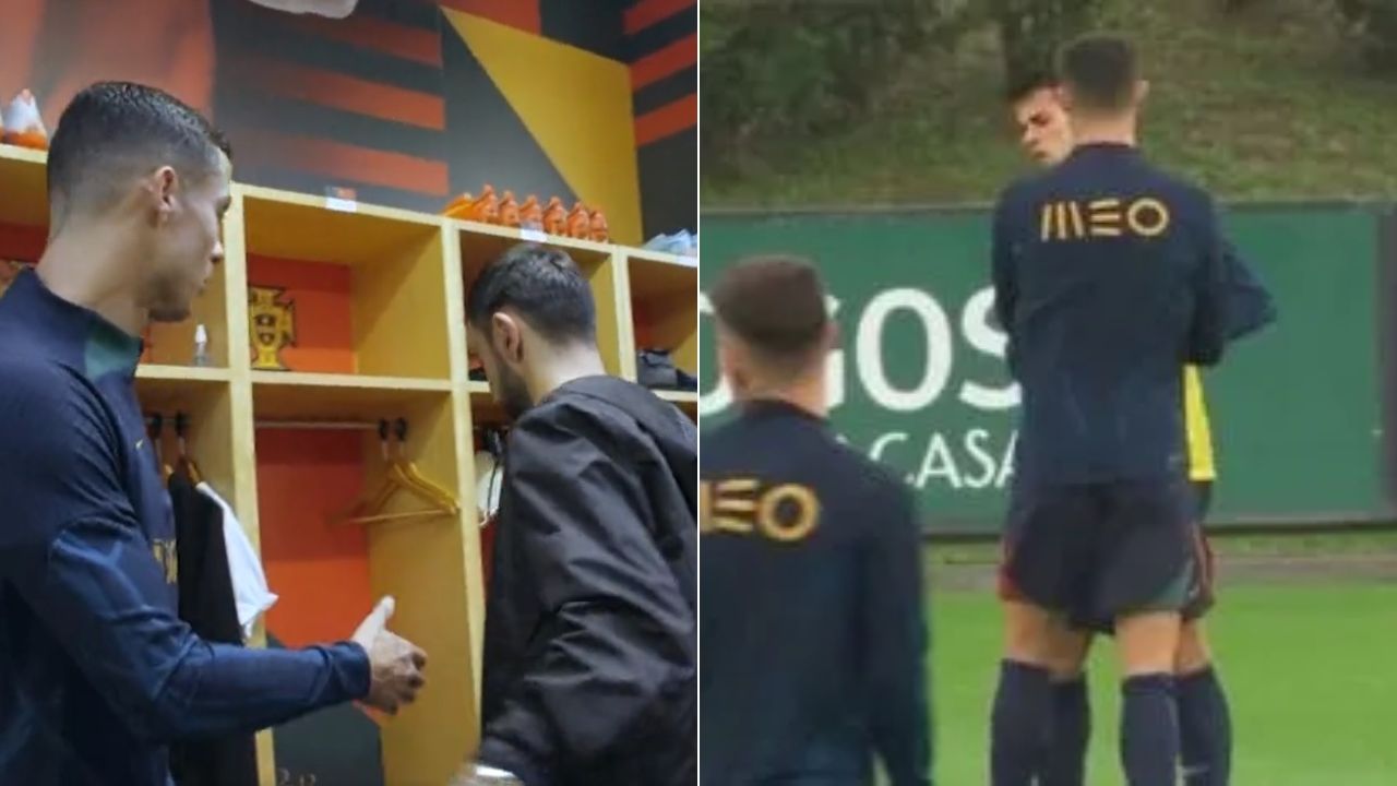 Problemas de vestuario con Cristiano, incomodidades en Portugal con Bruno y Joao Cancelo previo al Mundial
