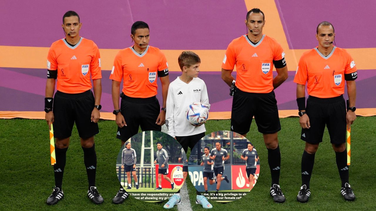 Así se preparan los árbitros hondureños Said Martínez y Walter López en el Mundial de Qatar 2022