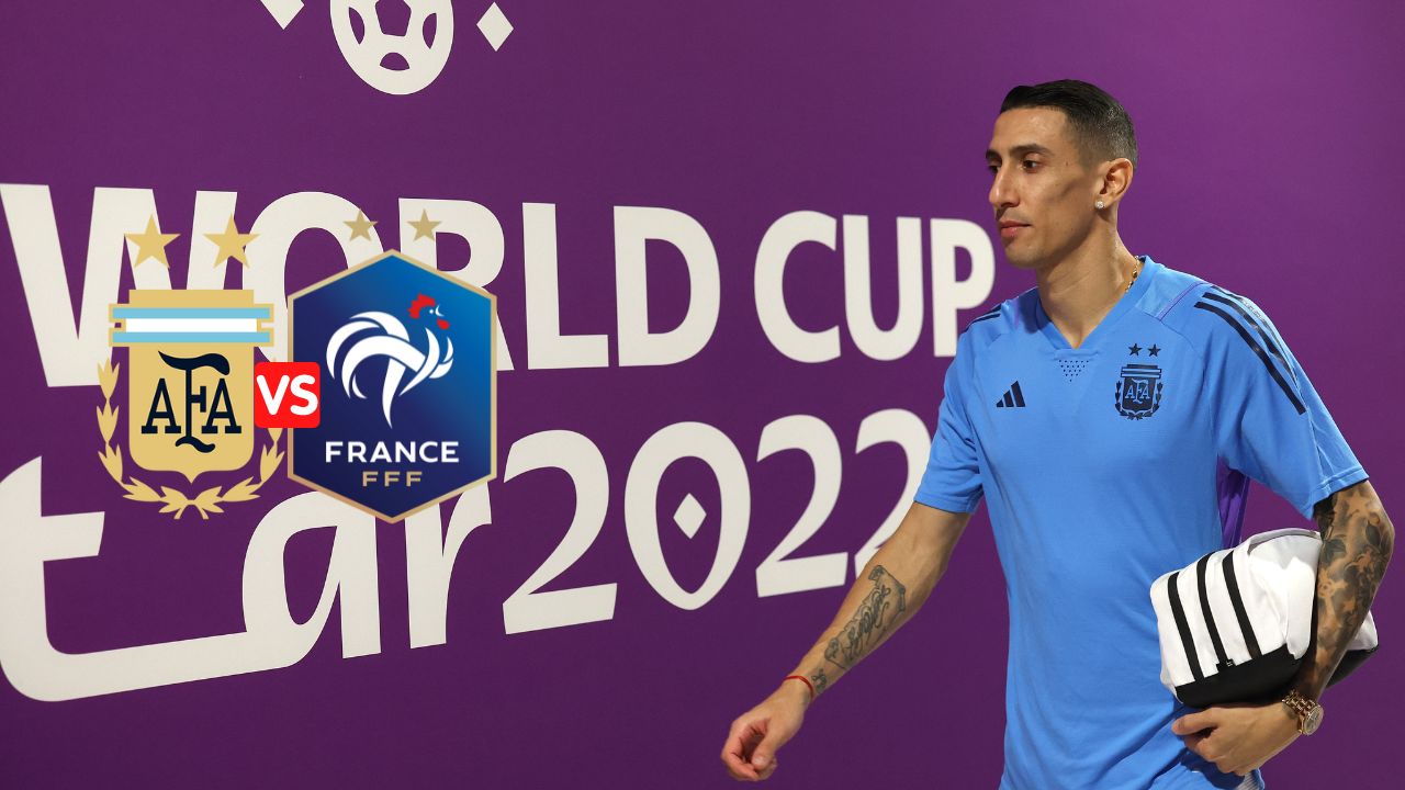 Ángel Di María abandonó concentración de Argentina previo a la final contra Francia
