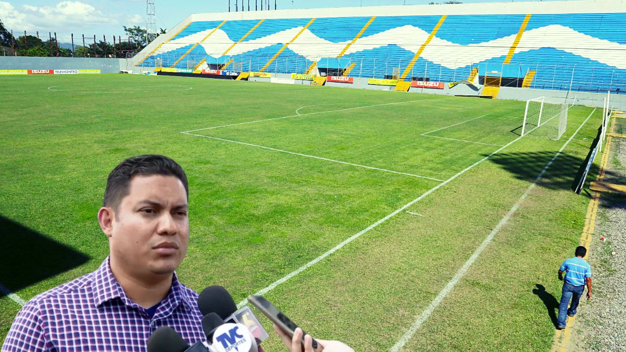 Confirman cuánto tiempo estará cerrado el estadio Morazán para el cambio de su grama híbrida