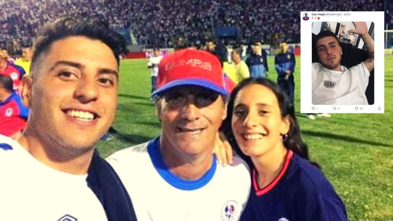Hijo de Pedro Troglio enloquece por nuevo título de su padre a manos de Motagua