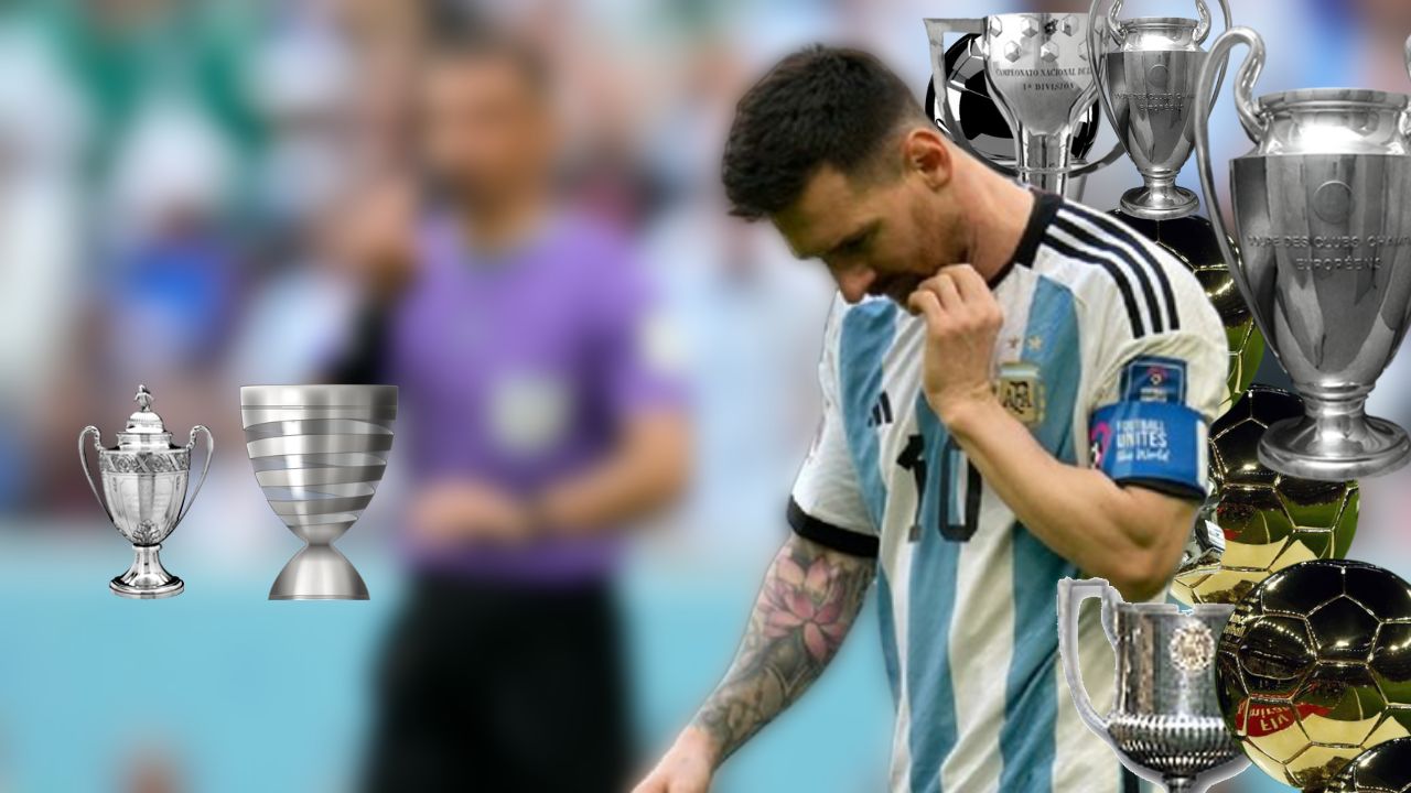 Estos son los trofeos que Lionel Messi aún no ha podido ganar en su carrera