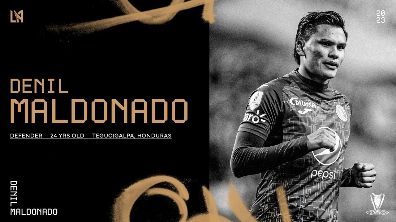 Los Ángeles FC presenta a Denil Maldonado con emotivo vídeo de su participación con Honduras