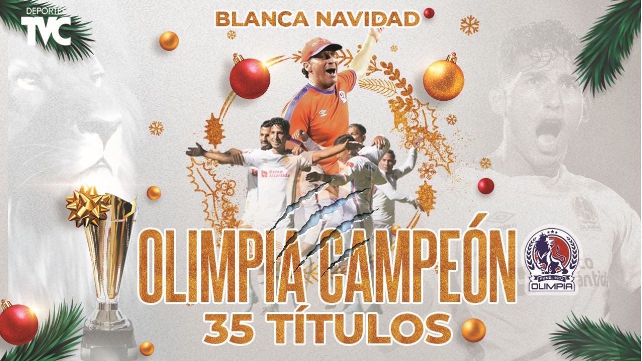 Olimpia volvió a rugir ante Motagua y conquista su título 35 en Liga Nacional