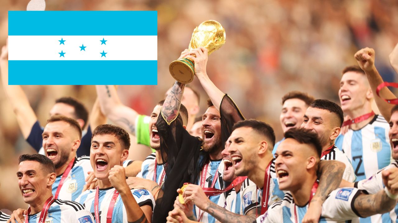 Campeón del mundo con Argentina prometió visitar una aldea de Honduras