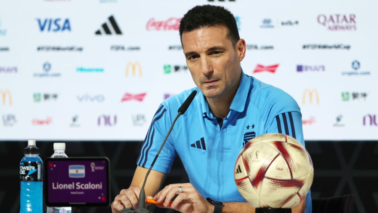 Lionel Scaloni palpita la final del Mundial de Qatar y confirma que ya tiene listo el once titular