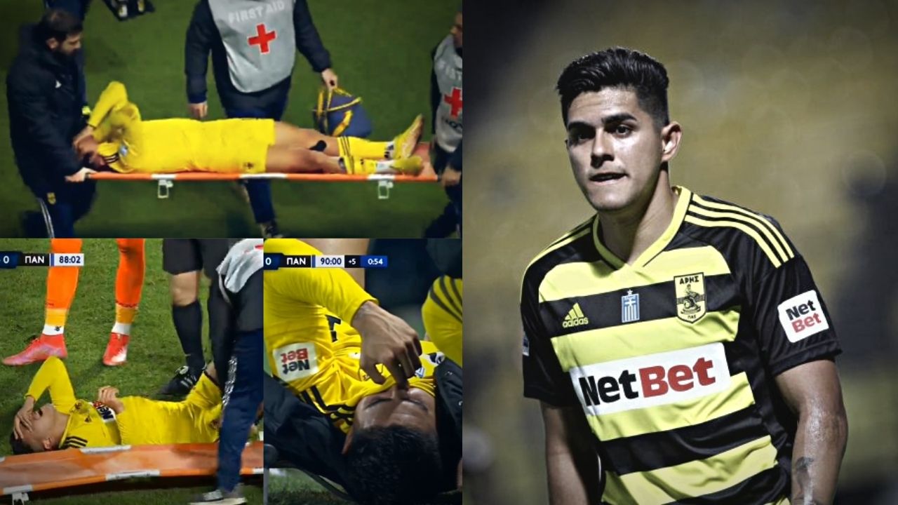 Aris FC confirma la lesión de Luis Palma y si necesitará o no pasar por el quirófano