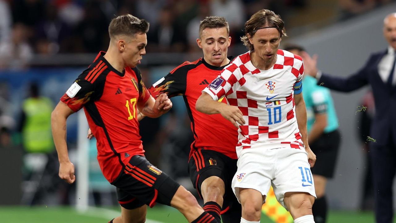 ¡Batacazo! Croacia no pasa del empate sin goles ante Bélgica que se despide de Qatar 2022