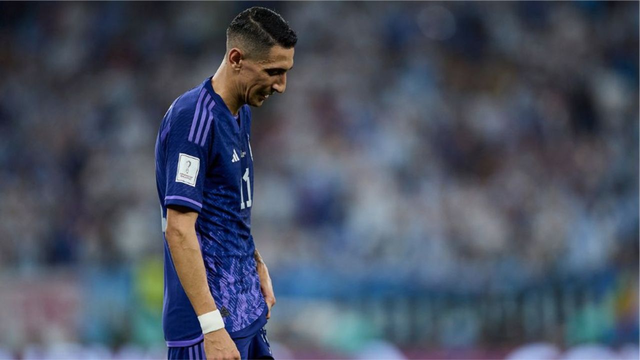 Lo último que se informa sobre la lesión de Di María con Argentina ¿Baja para lo que resta de Qatar?