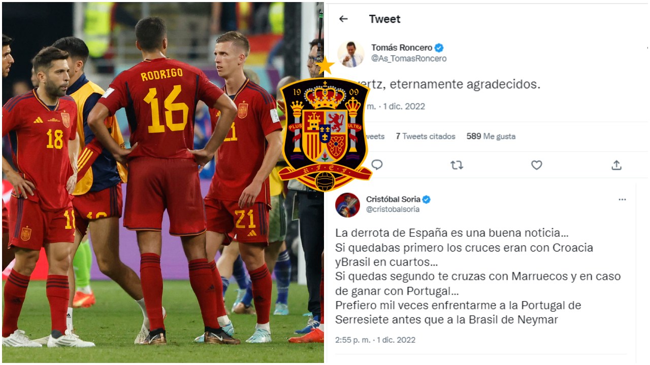 Prensa de España agradece a Alemania por el pase a octavos de final en el Mundial Qatar 2022
