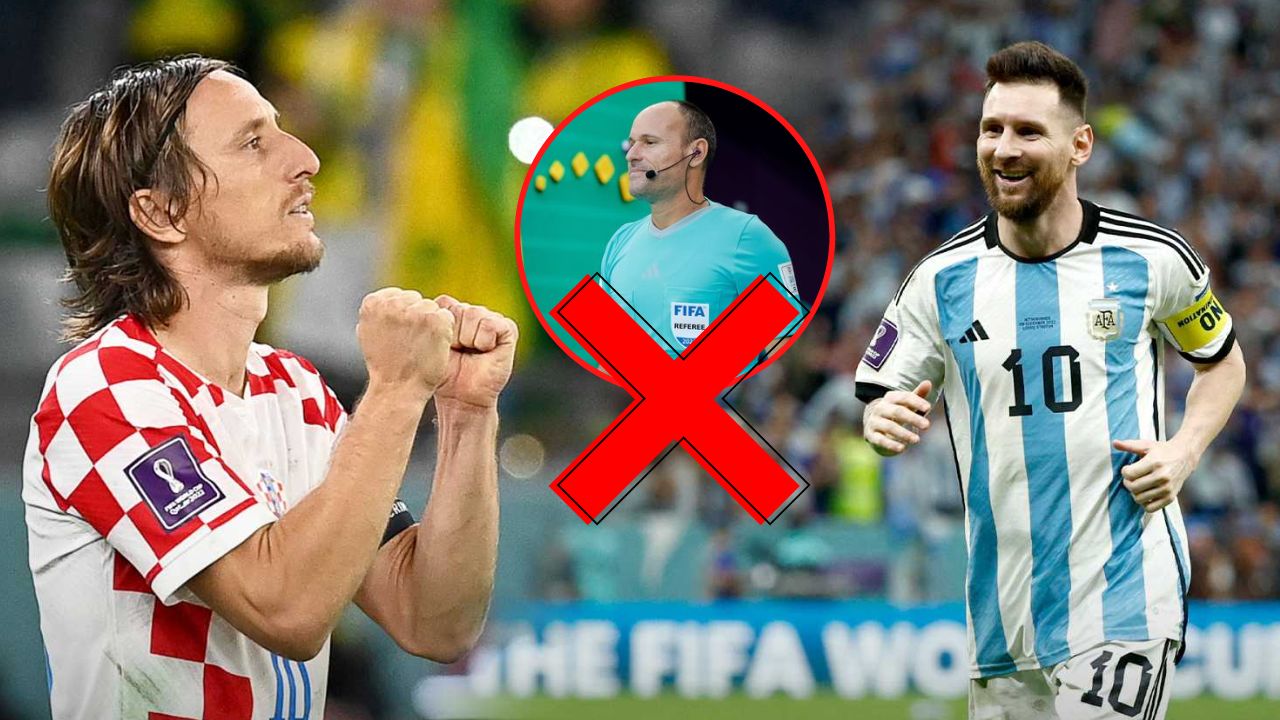 El árbitro elegido por FIFA para el partido entre Argentina vs Croacia tras la polémica
