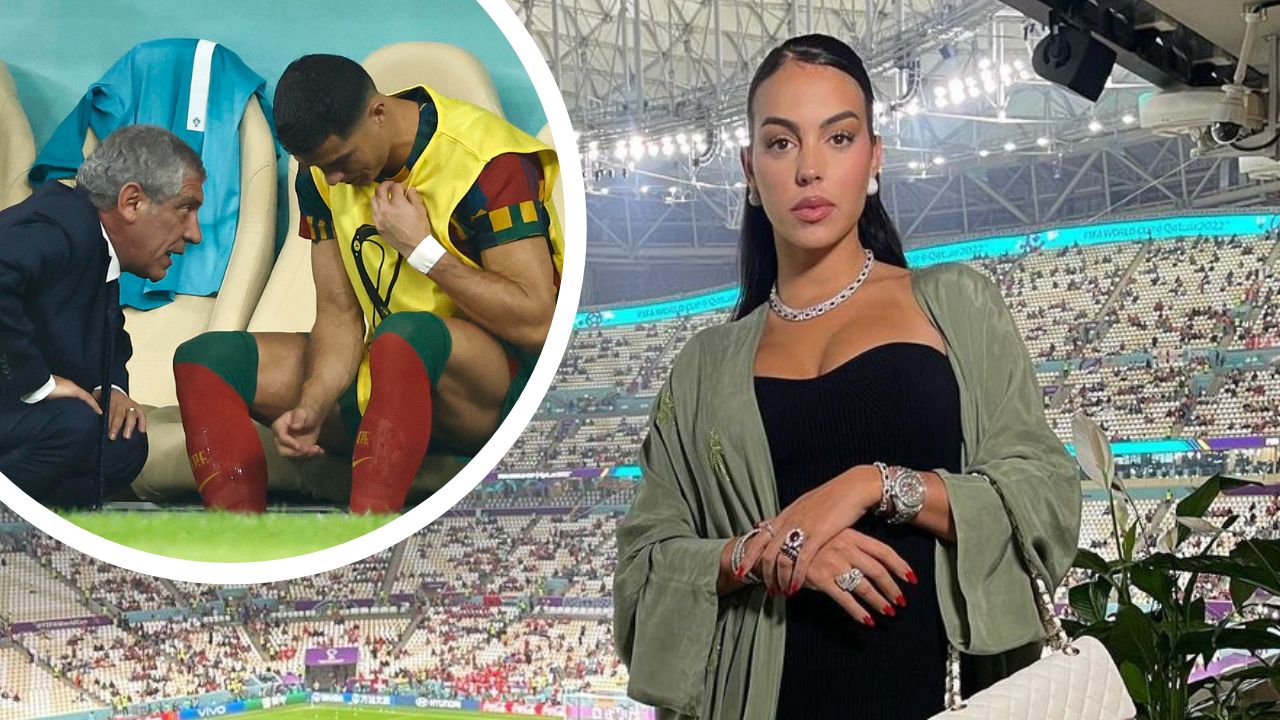 Georgina Rodríguez 'crítica' a entrenador de Portugal por no poner a Cristiano Ronaldo de titular