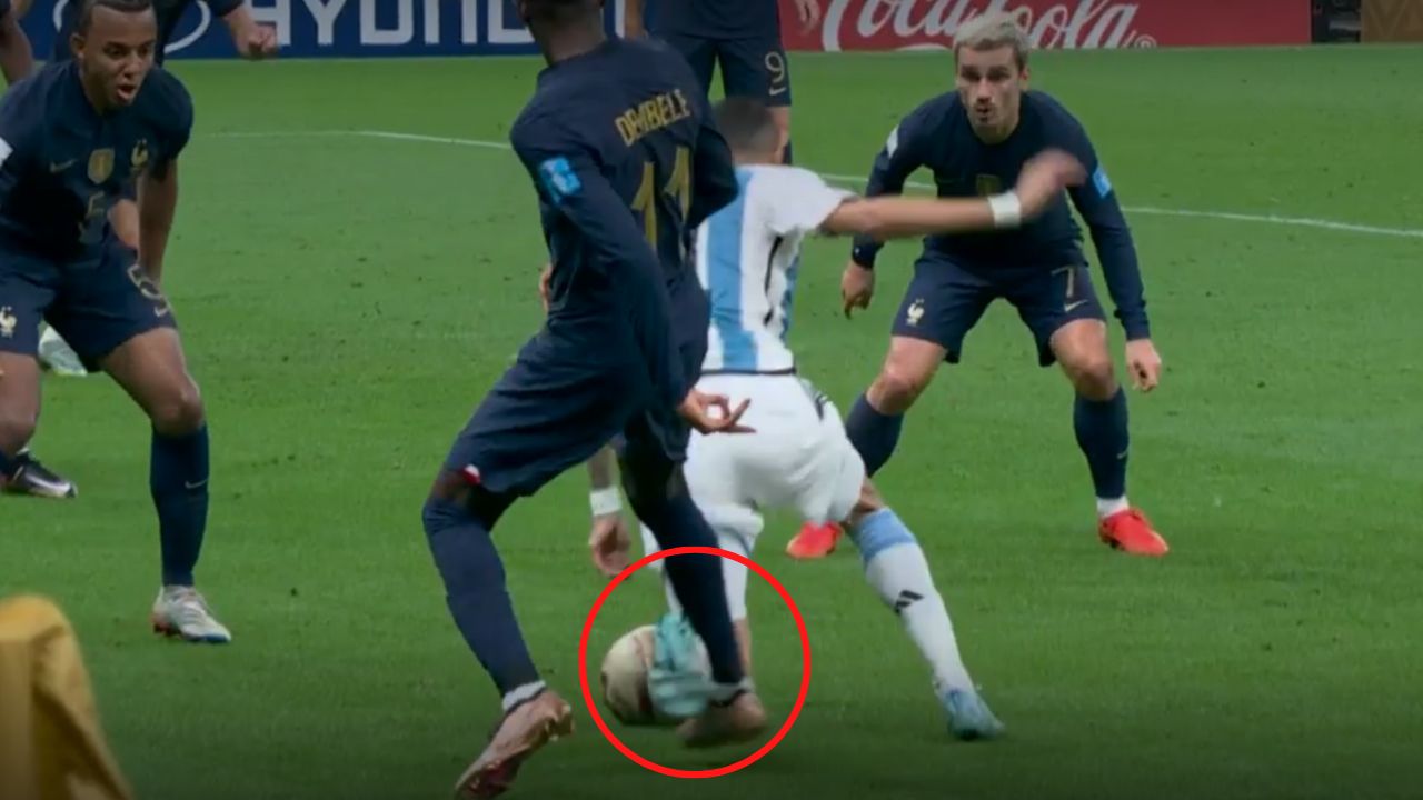 ¿Era falta? La polémica jugada de penal con el que tomó ventaja Argentina