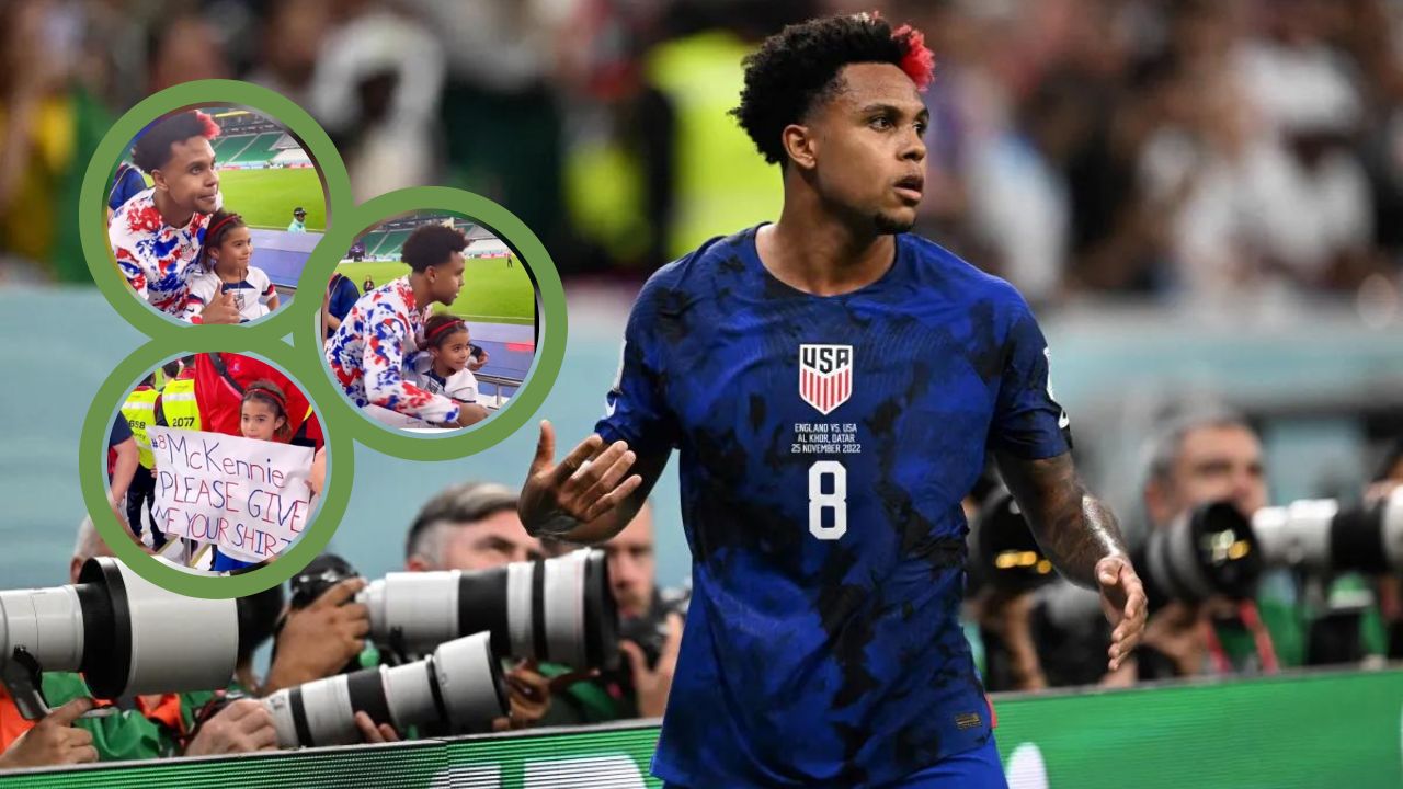 Jugador de los Estados Unidos cumple el sueño de un niño hondureño en el Mundial de Qatar