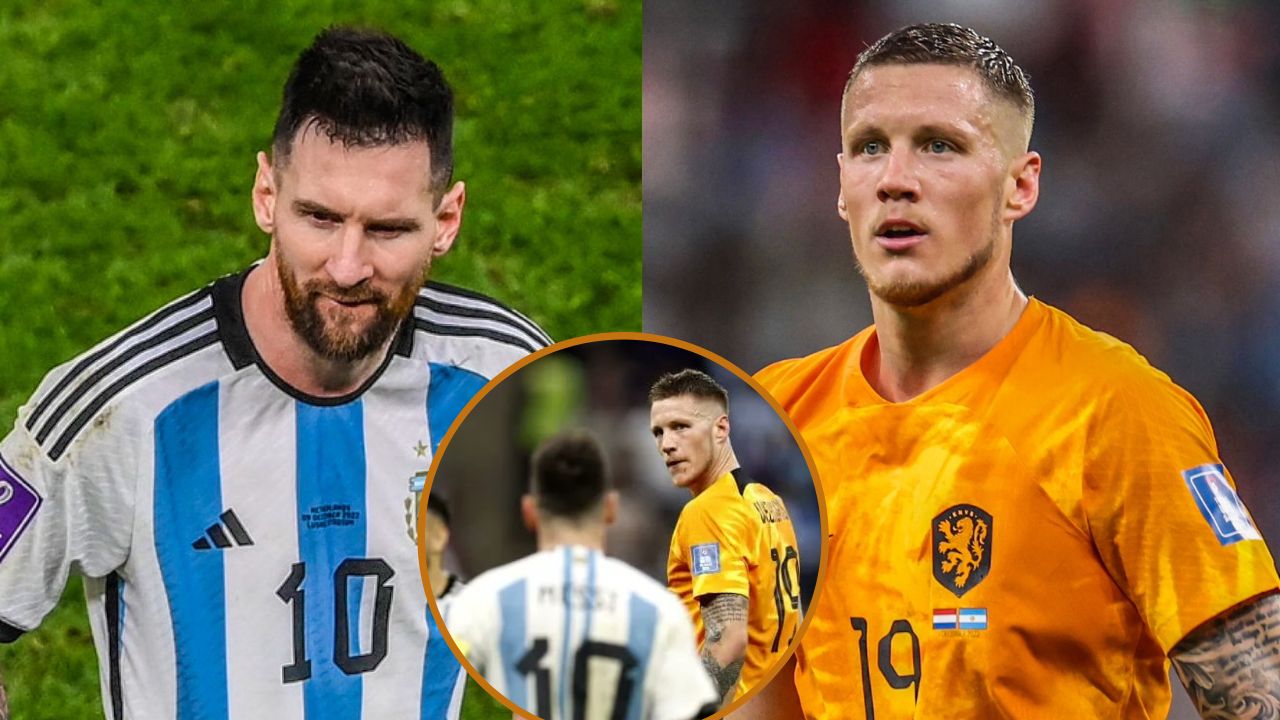 Jugador de Países Bajos Bajos le responde a Messi luego de que lo llamara 'bobo'