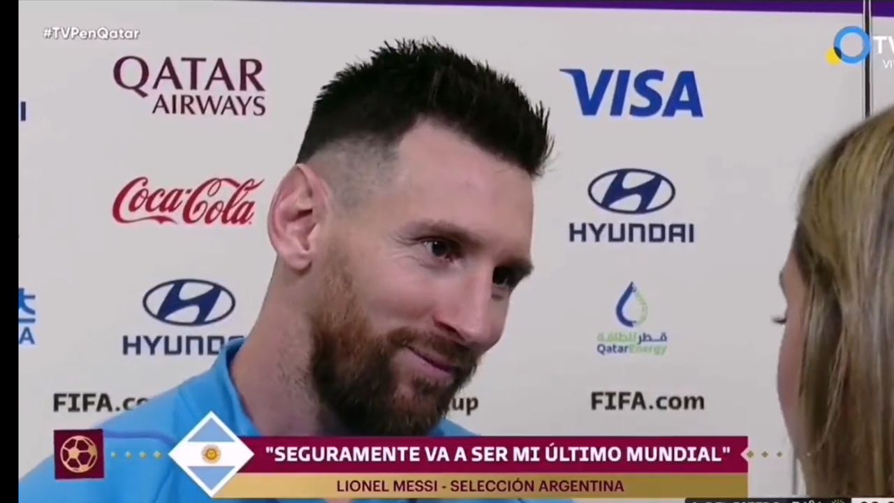 Periodista argentina deja sin palabras a Lionel Messi en plena entrevista
