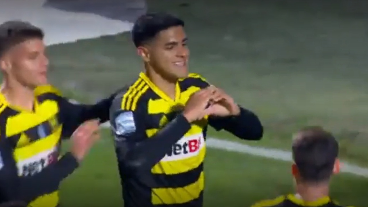 Así fue el gol de Luis Palma en empate del Aris durante amistoso ante el Maccabi Haifa
