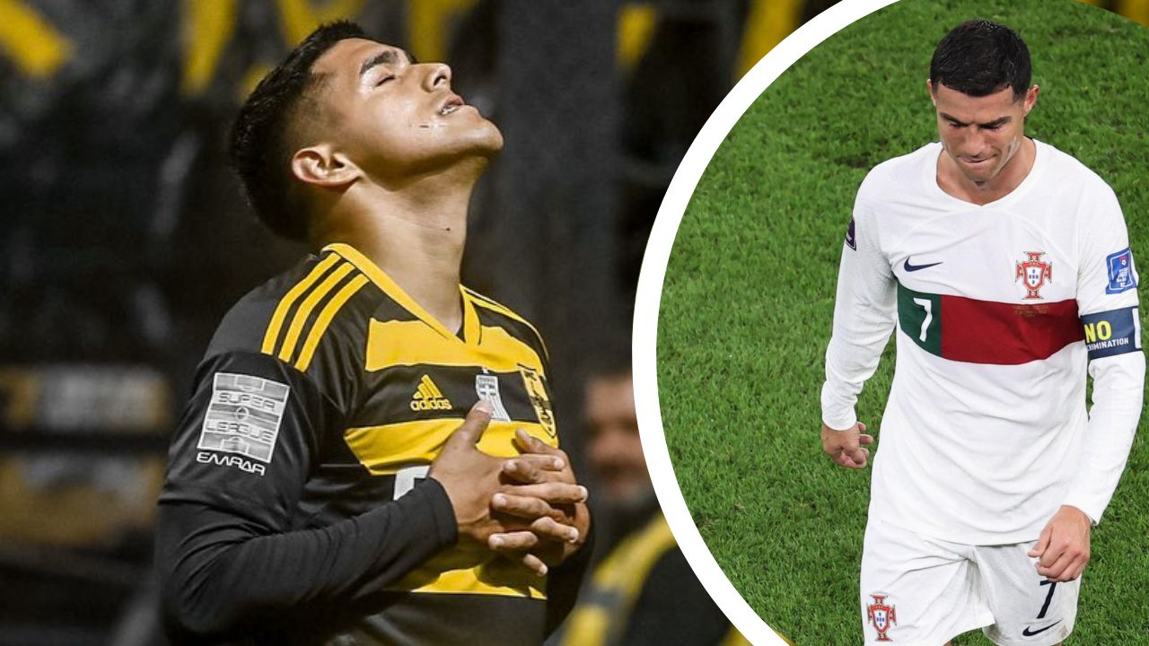 Luis Palma llora eliminación de Cristiano Ronaldo con Portugal en Qatar 2022