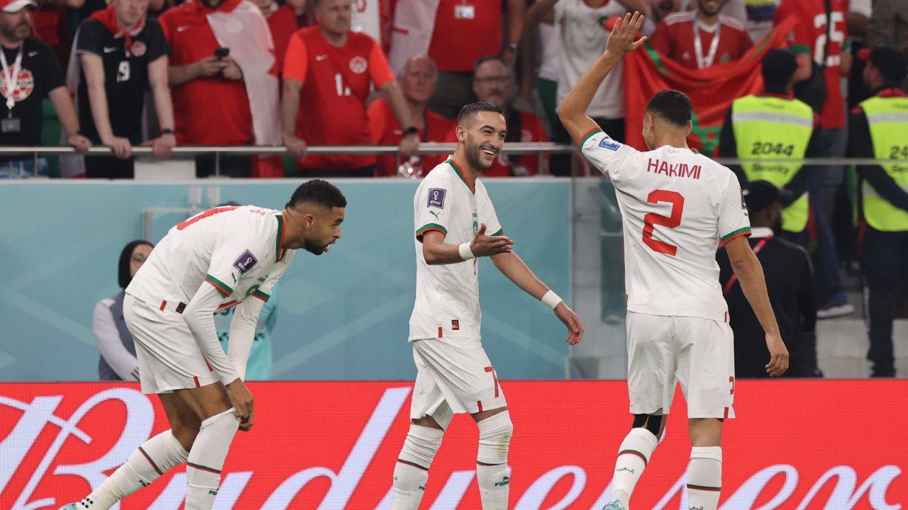 Marruecos propina nueva derrota a Canadá y se queda con el liderato del grupo F