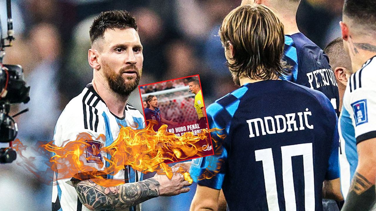 Luka Modric estalla contra el arbitraje y deja fuerte crítica tras el duelo ante Argentina
