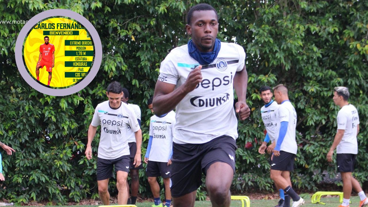 Muma Fernández es nuevo legionario y se reencuentra con excompañero de Motagua