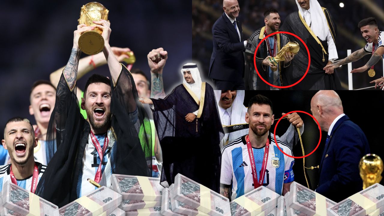 Revelan el precio de la túnica que utilizó a Messi tras ganar el Mundial