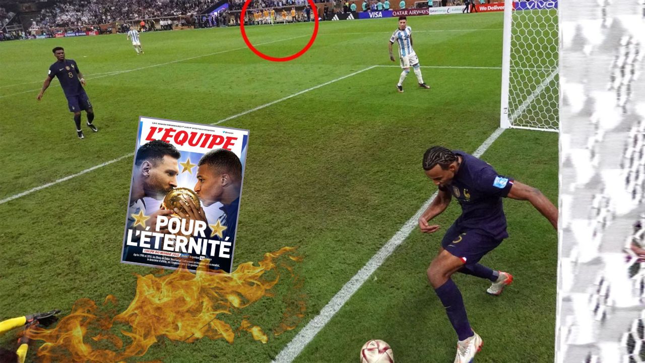 Prestigioso medio francés desata polémica por gol de Argentina que no debió contar