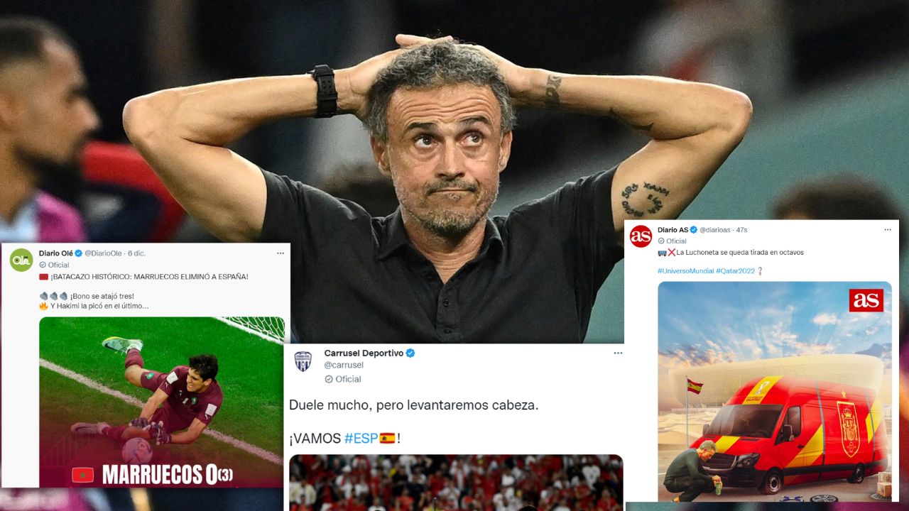 Prensa internacional despedaza a Luis Enrique tras el fracaso de España en Qatar 2022