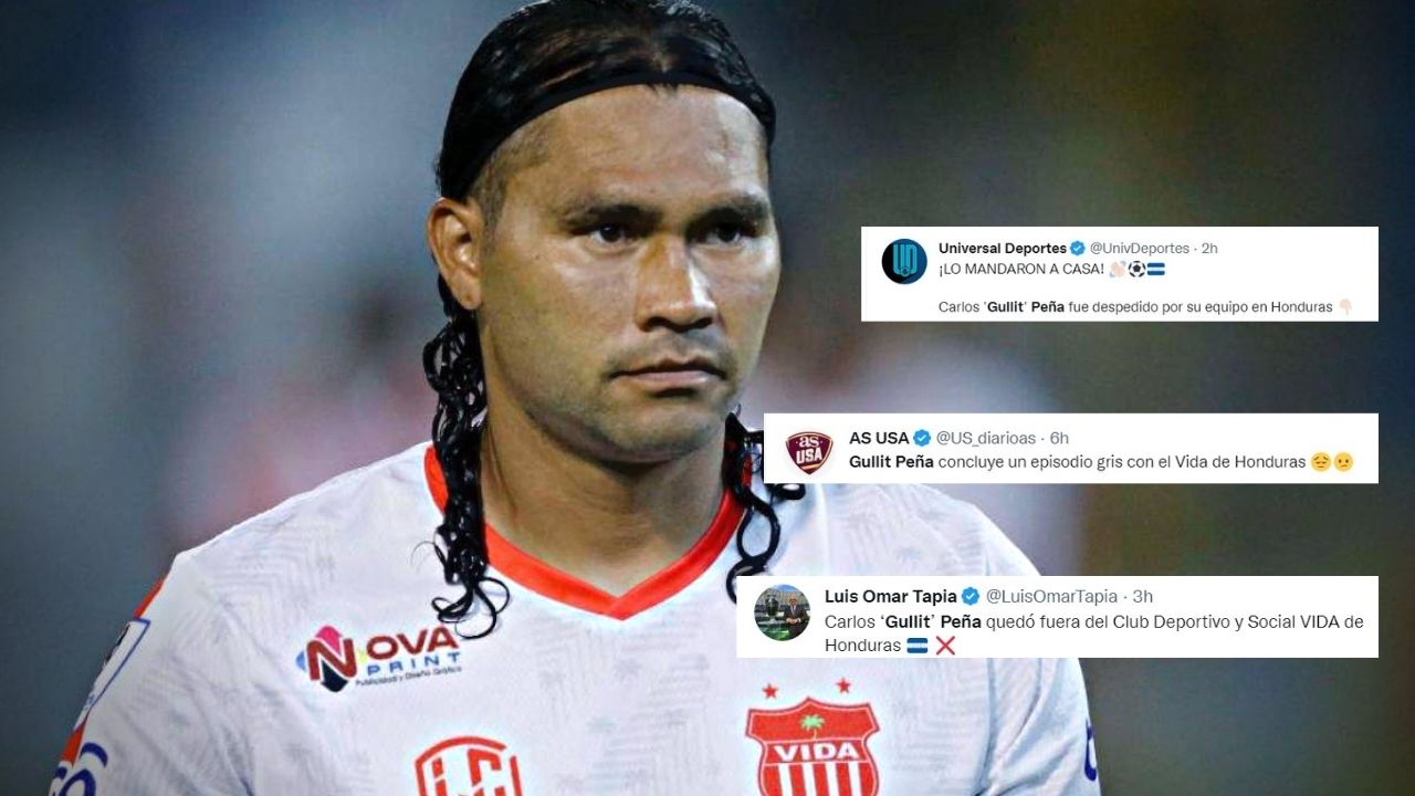 Prensa internacional reacciona a la inesperada salida de Gullit Peña del Vida