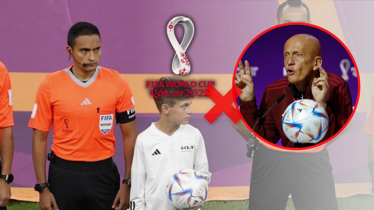 Said Martínez sufre duro revés de FIFA en el Mundial de Qatar 2022