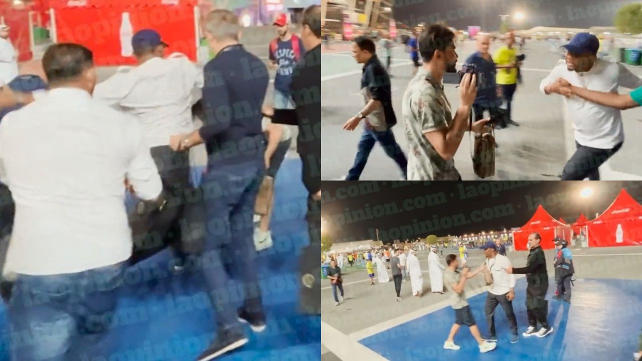 Samuel Eto'o protagoniza bochornoso episodio en Qatar a la salida del Brasil vs Corea del Sur