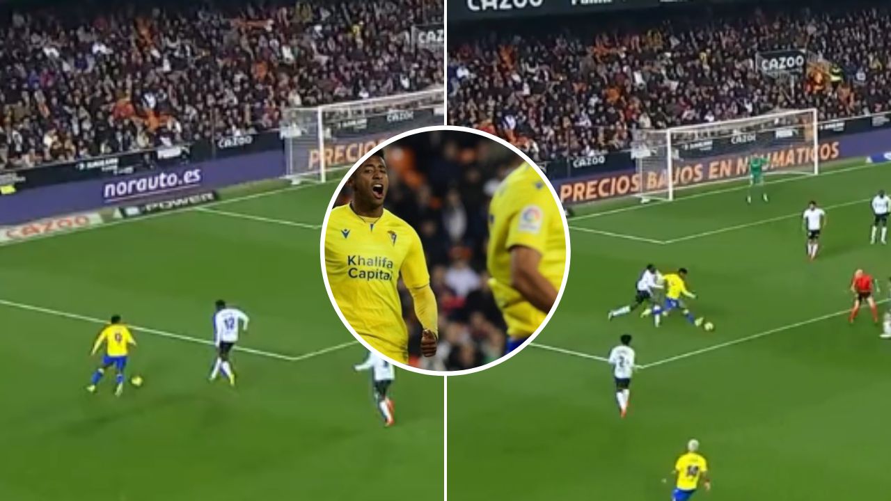 Cádiz presume jugada del Choco Lozano que pudo ser el mejor gol de la temporada