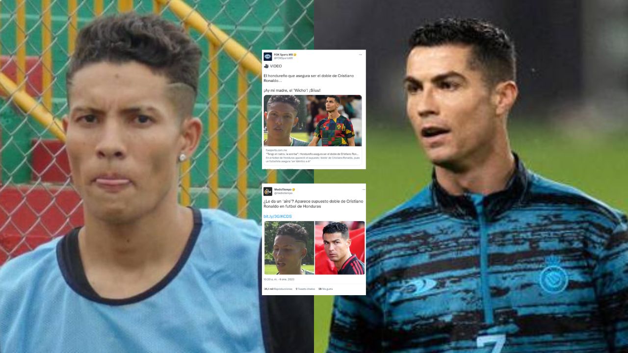 Cristiano Ronaldo hondureño es destacado nuevamente por medios deportivos internacionales