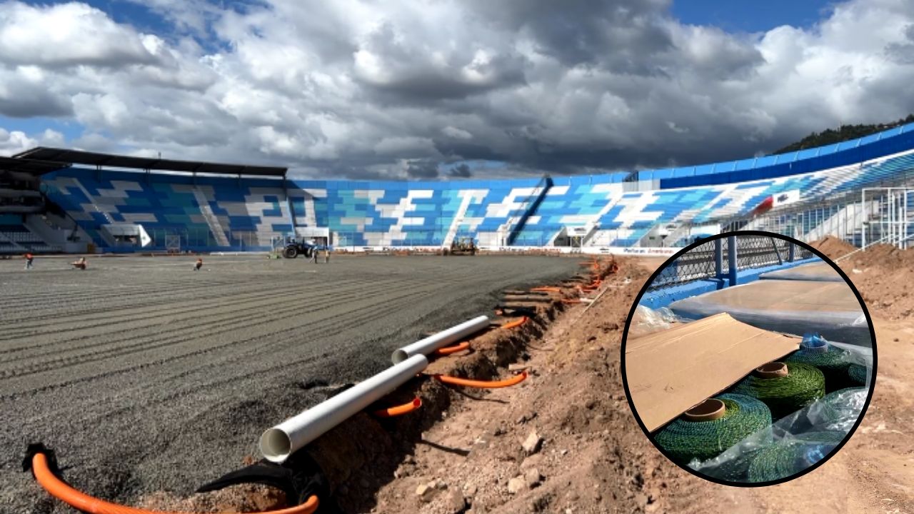 Grama del estadio Nacional Chelato Uclés ya llegó al país para ser instalada