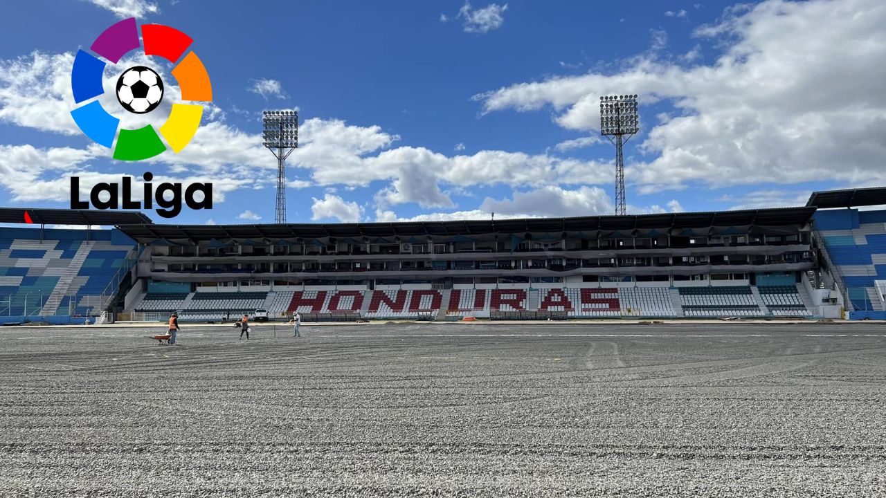 Equipo grande de España podría inaugurar la grama híbrida del estadio Nacional Chelato Uclés