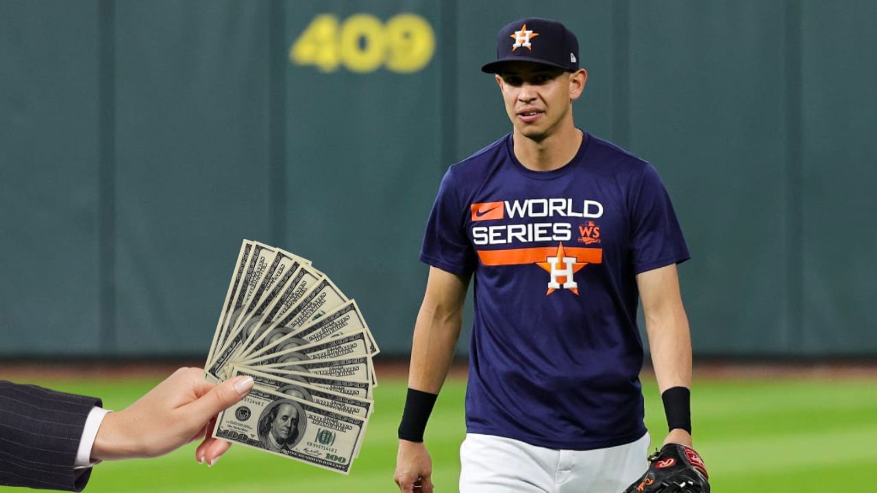 El millonario contrato de Mauricio Dubón con los Astros de Houston tras ser campeón