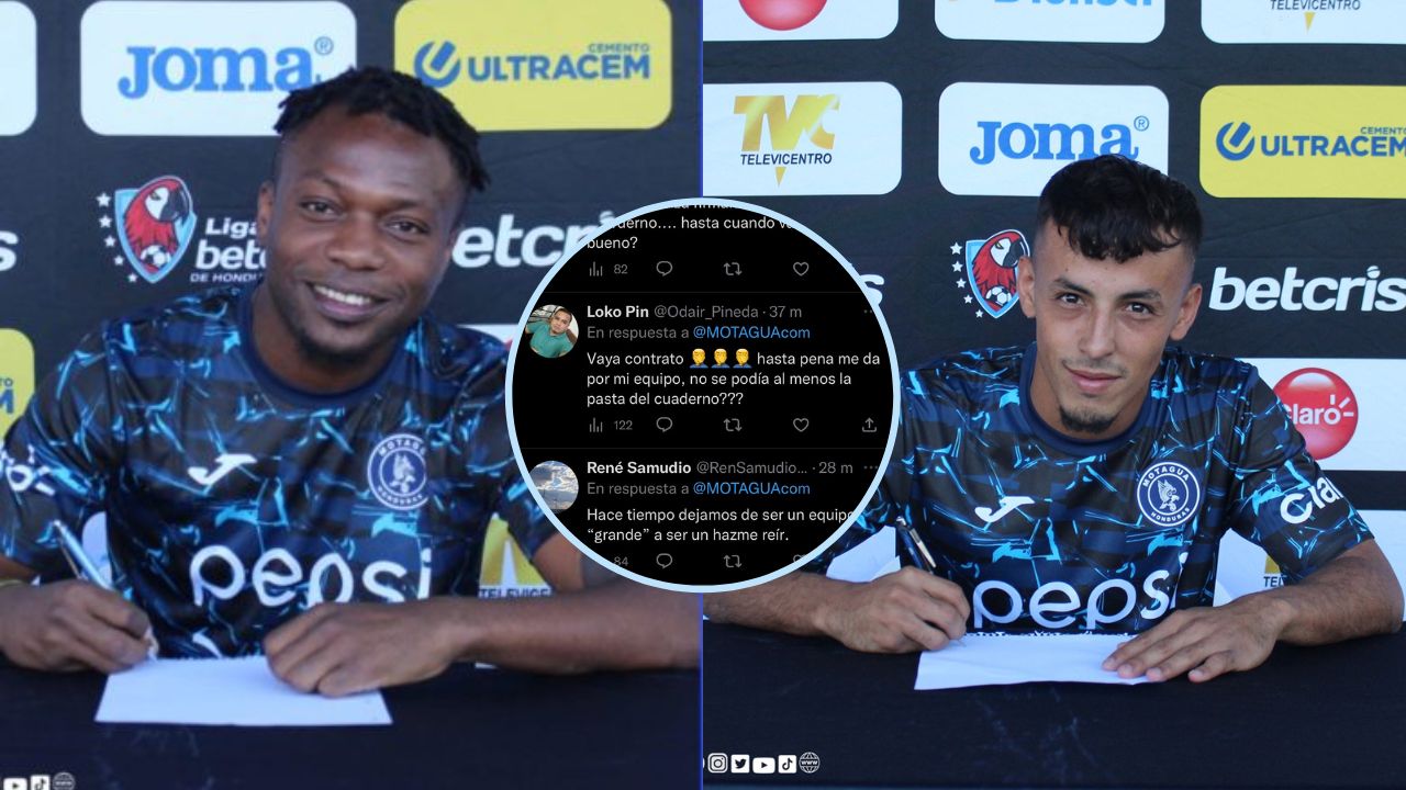 El terrible error del Motagua presentando a dos de sus fichajes y que la afición pudo notar