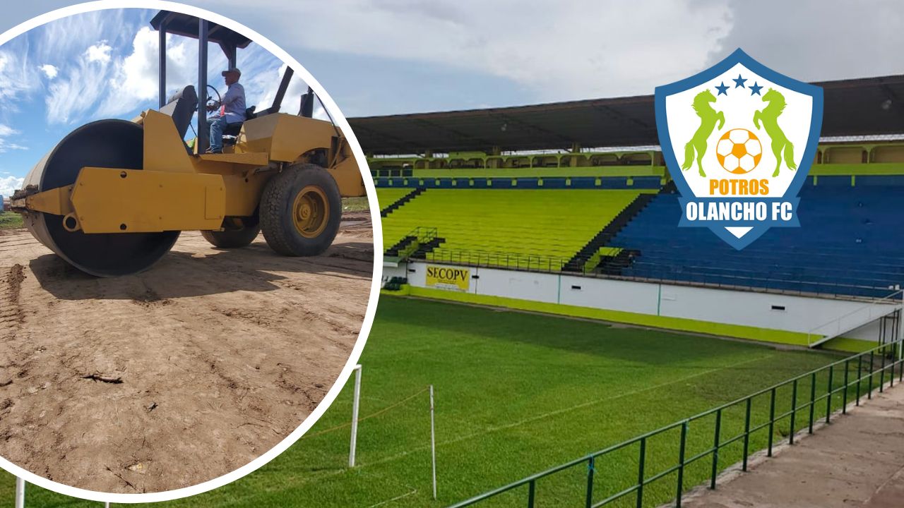 Olancho FC muestra avances de cómo marcha su nuevo Complejo Deportivo en Juticalpa