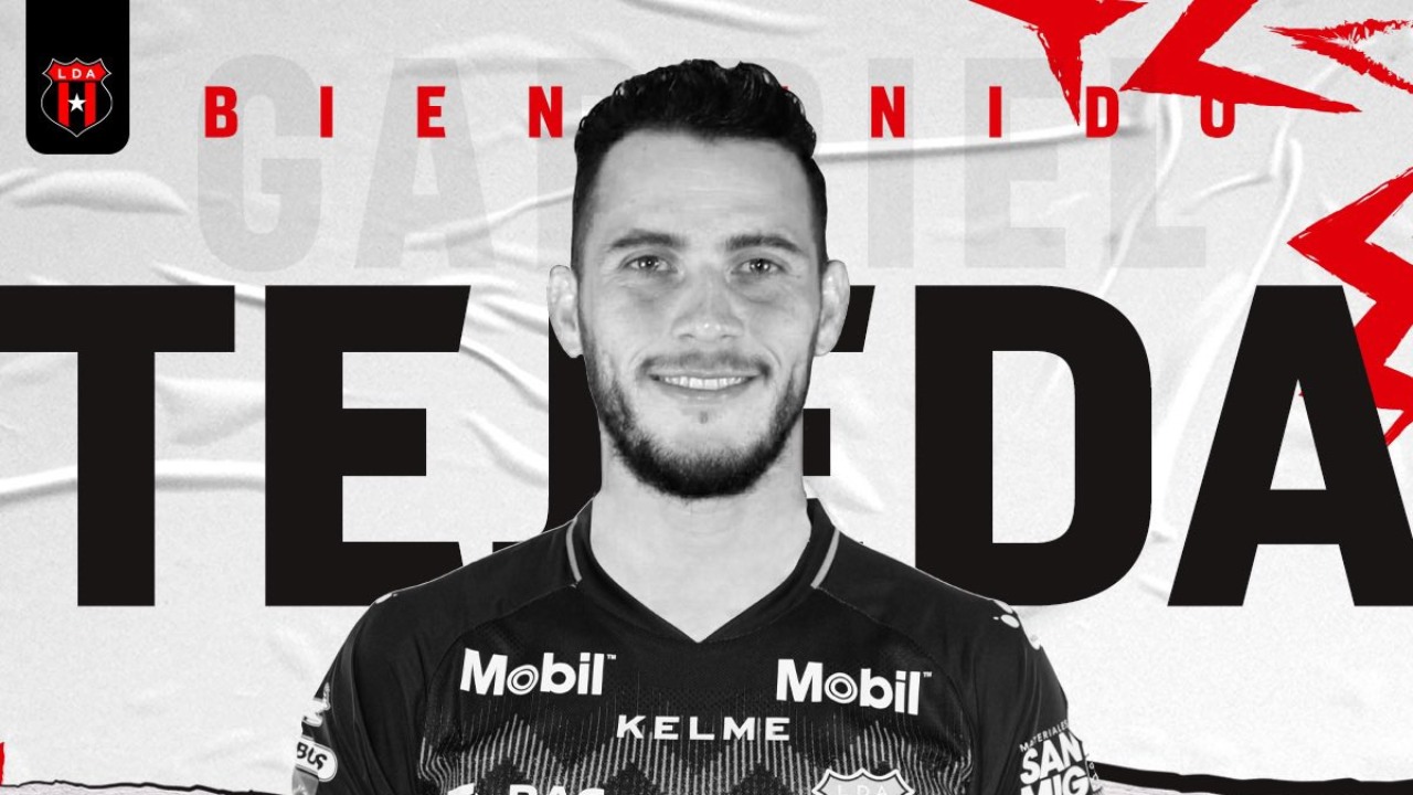 Oficial: Ángel Tejeda es nuevo jugador de la Liga Deportiva Alajuelense