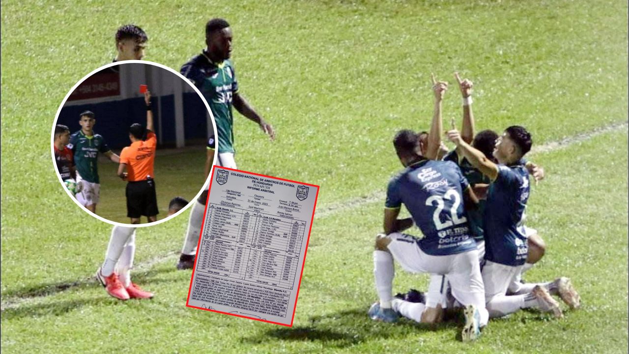 Acta arbitral revela las burlas por parte de miembros del Olancho FC y Marathón contra Said Martínez