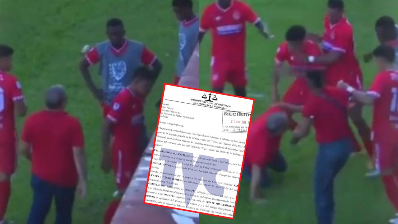 Comisión de Disciplina confirma duros castigos tras la agresión de directivo de Real Sociedad y sus jugadores