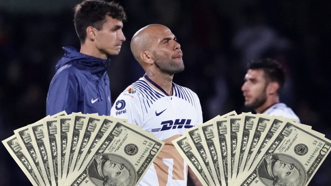 Jueza revela es descomunal salario de Dani Alves en Pumas que ya no percibirá